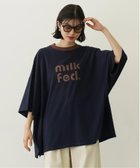 【ミルクフェド/MILKFED.】のCUT OUT LOGO BIG S/S TOP MILKFED. 人気、トレンドファッション・服の通販 founy(ファニー) ファッション Fashion レディースファッション WOMEN カットソー Cut And Sew ルーズ Loose 半袖 Short Sleeve 夏 Summer S/S・春夏 Ss・Spring/Summer thumbnail NAVY|ID: prp329100004556444 ipo3291000000032307069