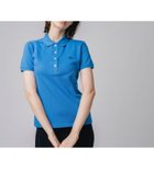 【ラコステ/LACOSTE】のスリムフィット ストレッチコットンピケポロシャツ(半袖) スカイブルー|ID: prp329100004556514 ipo3291000000032682087