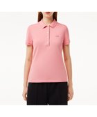 【ラコステ/LACOSTE】のスリムフィット ストレッチコットンピケポロシャツ(半袖) 梅|ID: prp329100004556514 ipo3291000000032682089