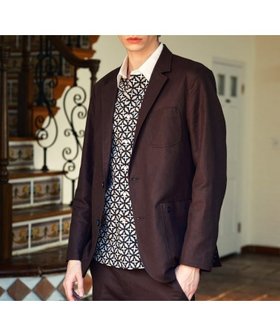 【ドレステリア/DRESSTERIOR / MEN】の【Safari5月号掲載】【セットアップ可】リネンコットンジャケット 人気、トレンドファッション・服の通販 founy(ファニー) ファッション Fashion メンズファッション Men's Style Online セットアップ Setup/Men オーガニック Organic 春 Spring 5月号 May Issue ジャケット Jacket セットアップ Set Up 雑誌 Magazine テーラード Tailored ドレス Dress 別注 Special Order リネン Linen S/S・春夏 Ss・Spring/Summer 夏 Summer |ID:prp329100004556541