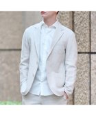【ドレステリア/DRESSTERIOR / MEN】の【Safari5月号掲載】【セットアップ可】リネンコットンジャケット ライトベージュ|ID: prp329100004556541 ipo3291000000032659805