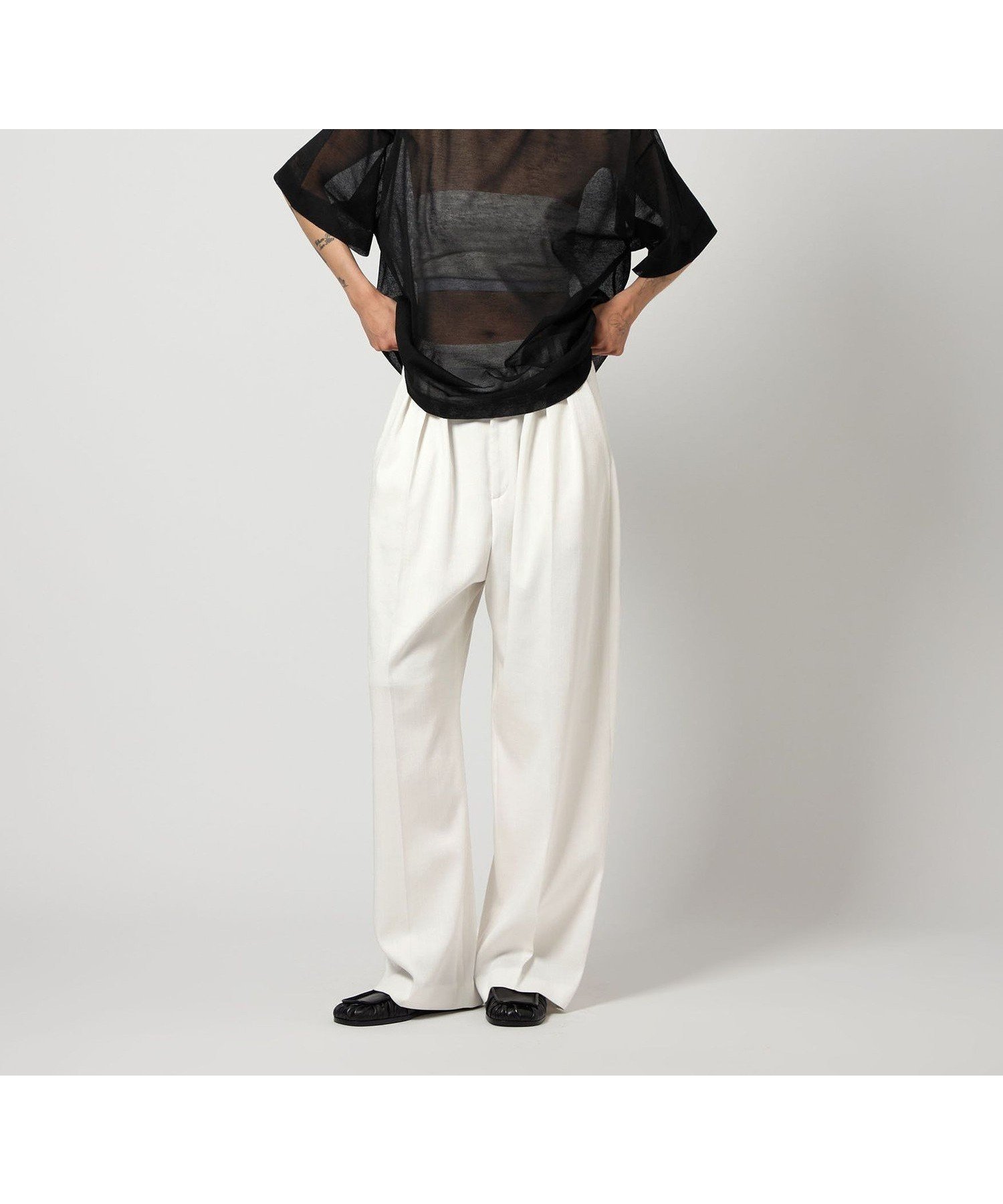 【ビューティ&ユース ユナイテッドアローズ/BEAUTY&YOUTH / UNITED ARROWS】の6(ROKU) シアー ビッグ ニット インテリア・キッズ・メンズ・レディースファッション・服の通販 founy(ファニー) 　ファッション　Fashion　レディースファッション　WOMEN　トップス・カットソー　Tops/Tshirt　ニット　Knit Tops　インナー　Inner　シアー　Sheer　ビッグ　Big　BLACK|ID: prp329100004556569 ipo3291000000032484691