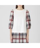 【ブルーレーベル クレストブリッジ/BLUE LABEL CRESTBRIDGE】のチェックスリーブトップス 人気、トレンドファッション・服の通販 founy(ファニー) ファッション Fashion レディースファッション Fashion for Women トップス・カットソー Cut & Sew Tops おすすめ Recommended / Our Picks カットソー Cut and Sewn Top チェック Check, Plaid, Tartan thumbnail ホワイトA|ID: prp329100004556572 ipo3291000000033051993
