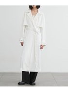 【スタイリング/styling】の【セットアップ対応】ウエストギャザートレンチコート WHT[001]|ID: prp329100004556581 ipo3291000000032693299