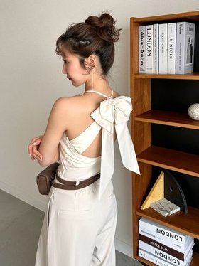 【リリーブラウン/Lily Brown】の【LILY BROWN Lingerie】バックリボンボディスーツ 人気、トレンドファッション・服の通販 founy(ファニー) ファッション Fashion レディースファッション Ladies' Fashion Online スーツ Suits アメリカン American ストレッチ Stretch スリーブ Sleeve スーツ Suit タフタ Taffeta トレンド Trend ビッグ Big フロント Front リボン Ribbon |ID:prp329100004556613