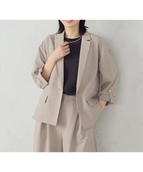 【コムサイズム/COMME CA ISM】の【セットアップ対応】テーラード シャツジャケット 人気、トレンドファッション・服の通販 founy(ファニー) ファッション Fashion レディースファッション WOMEN アウター Coat Outerwear ジャケット Jackets ジャケット Jacket スリーブ Sleeve セットアップ Set Up テーラード Tailored ポケット Pocket ラウンド Round ロールアップ Roll Up |ID:prp329100004556616