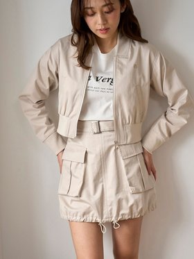 【スナイデル/SNIDEL】 コンパクトMA-1人気、トレンドファッション・服の通販 founy(ファニー) ファッション Fashion レディースファッション Fashion for Women アウター Coat / Outerwear Collection MA-1ジャケット MA-1 Bomber Jackets / Flight Jackets ウェーブ Wavy Pattern 春 Spring コンパクト Compact, Small Size シンプル Simple, Minimal セットアップ Set-Up, Coordinated Outfit フレア Flare, Flared ポケット Pocket, Pocket Detail ワイド Wide, Wide Fit S/S・春夏 SS, Spring/Summer, Warm Season おすすめ Recommended / Our Picks 夏 Summer エレガント 上品 Elegant |ID:prp329100004556621