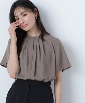 【ナチュラル ビューティー ベーシック/NATURAL BEAUTY BASIC】のフロントタックフレアスリーブブラウス 人気、トレンドファッション・服の通販 founy(ファニー) ファッション Fashion レディースファッション WOMEN トップス・カットソー Tops/Tshirt シャツ/ブラウス Shirts/Blouses |ID:prp329100004556653