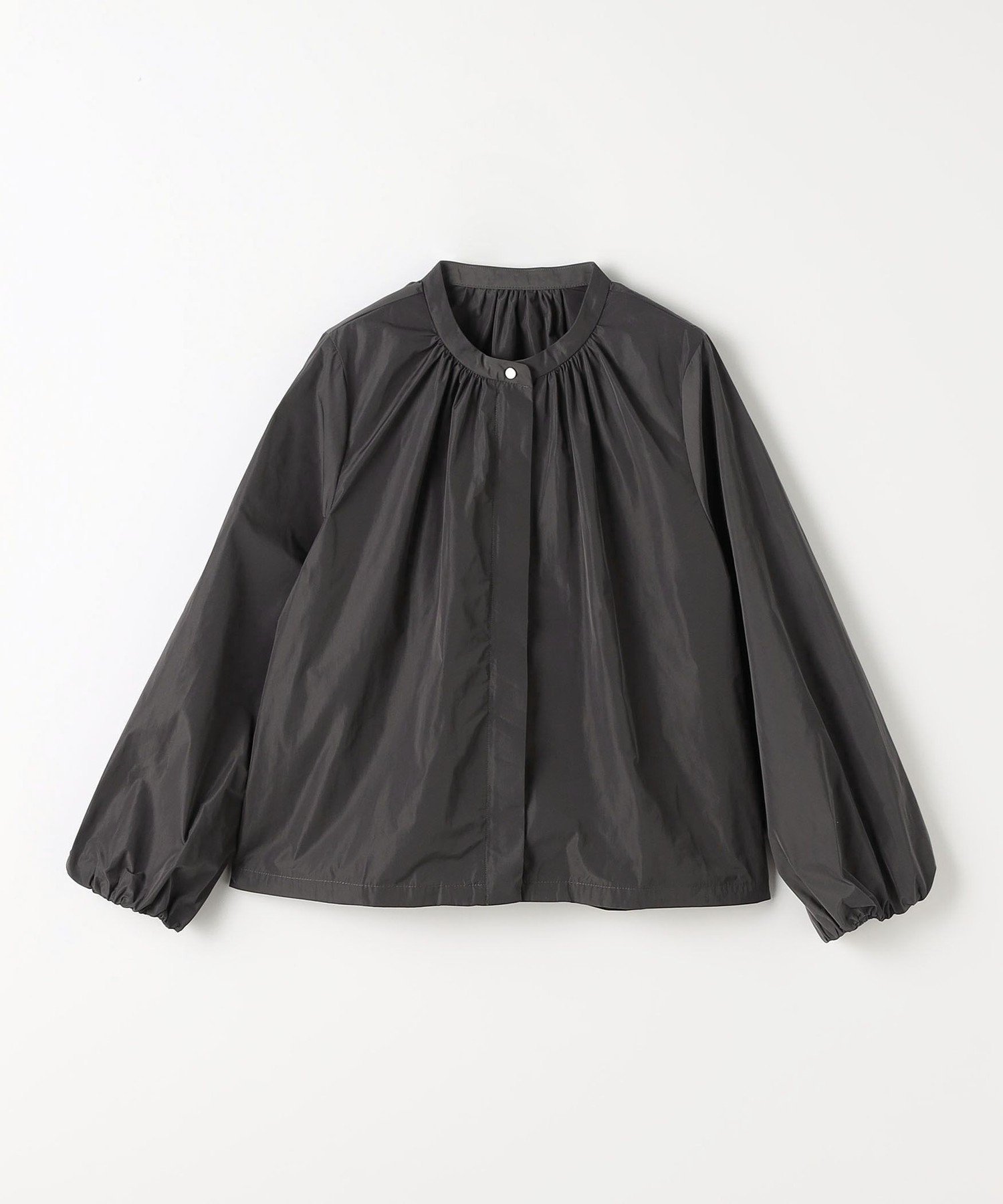 【ユナイテッドアローズ/UNITED ARROWS】のタフタ ギャザーブルゾン -ウォッシャブル- A DAY IN THE LIFE インテリア・キッズ・メンズ・レディースファッション・服の通販 founy(ファニー) 　ファッション　Fashion　レディースファッション　Fashion for Women　アウター　Coat / Outerwear Collection　ブルゾンジャケット・スポーティアウター　Blouson Jackets　ウォッシャブル　Machine Washable　春　Spring　秋　Autumn　ギャザー　Gathered, Ruffled　ジップ　Zip, Zipper　スリーブ　Sleeve, Long Sleeve / Short Sleeve　タフタ　Taffeta, Structured Fabric　トレンド　Trend, Trending Now　フォルム　Silhouette, Form　フロント　Front, Front Design　ブルゾン　Blouson, Bomber Jacket　メタル　Metal, Metal Parts　ロング　Long, Long-Length　アウトレット　Outlet / Clearance　おすすめ　Recommended / Our Picks　エレガント 上品　Elegant　ビジネス 仕事 通勤　Business / Work / Commuting　DK.GRAY|ID: prp329100004556663 ipo3291000000033975879