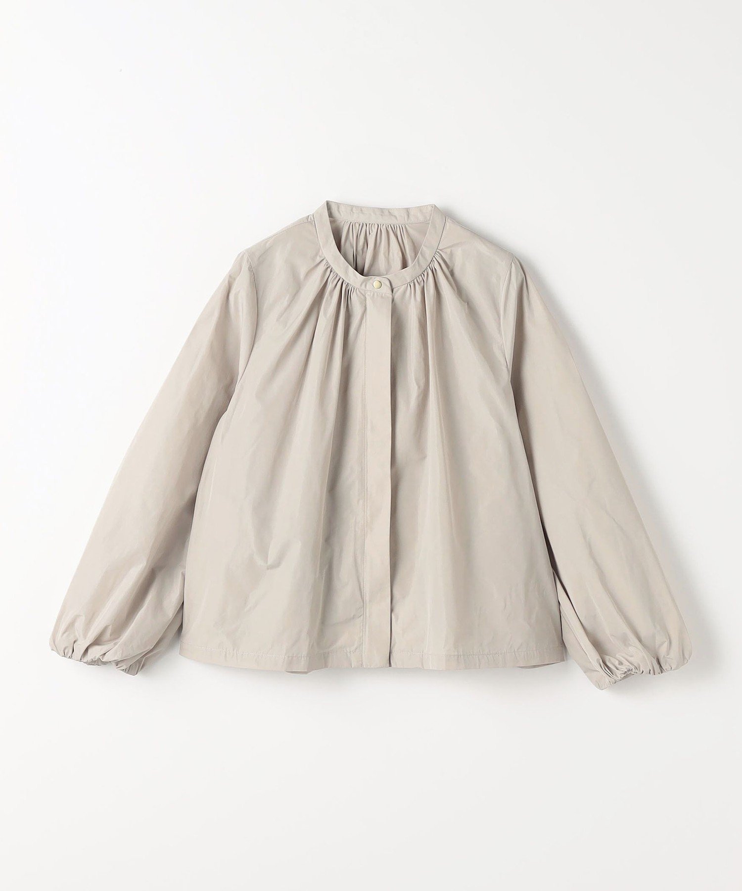 【ユナイテッドアローズ/UNITED ARROWS】のタフタ ギャザーブルゾン -ウォッシャブル- A DAY IN THE LIFE インテリア・キッズ・メンズ・レディースファッション・服の通販 founy(ファニー) 　ファッション　Fashion　レディースファッション　Fashion for Women　アウター　Coat / Outerwear Collection　ブルゾンジャケット・スポーティアウター　Blouson Jackets　ウォッシャブル　Machine Washable　春　Spring　秋　Autumn　ギャザー　Gathered, Ruffled　ジップ　Zip, Zipper　スリーブ　Sleeve, Long Sleeve / Short Sleeve　タフタ　Taffeta, Structured Fabric　トレンド　Trend, Trending Now　フォルム　Silhouette, Form　フロント　Front, Front Design　ブルゾン　Blouson, Bomber Jacket　メタル　Metal, Metal Parts　ロング　Long, Long-Length　アウトレット　Outlet / Clearance　おすすめ　Recommended / Our Picks　エレガント 上品　Elegant　ビジネス 仕事 通勤　Business / Work / Commuting　NATURAL|ID: prp329100004556663 ipo3291000000033975883