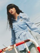 【リリーブラウン/Lily Brown】のLily Bearシアーオーバーシャツ 人気、トレンドファッション・服の通販 founy(ファニー) ファッション Fashion レディースファッション WOMEN トップス・カットソー Tops/Tshirt シャツ/ブラウス Shirts/Blouses おすすめ Recommend キャミソール Camisole クロップド Cropped スカーフ Scarf ストライプ Stripe セットアップ Set Up フロント Front 人気 Popularity 夏 Summer 無地 Plain Color thumbnail BLU[086]|ID: prp329100004556680 ipo3291000000032294627