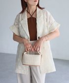 【リベリー/Riberry】の刺繍レース半袖シャツジャケット 人気、トレンドファッション・服の通販 founy(ファニー) ファッション Fashion レディースファッション WOMEN アウター Coat Outerwear ジャケット Jackets カーゴパンツ Cargo Pants コンパクト Compact シアー Sheer シンプル Simple ジャケット Jacket スラックス Slacks デニム Denim トレンド Trend 定番 Standard 半袖 Short Sleeve メンズ Mens リネン Linen レース Race thumbnail アイボリー|ID: prp329100004556687 ipo3291000000032318261