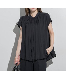 【ロートレ アモン/LAUTRE AMONT】の【WEB限定】TRスバンブラウス≪手洗い可能≫ 人気、トレンドファッション・服の通販 founy(ファニー) ファッション Fashion レディースファッション Ladies' Fashion Online トップス・カットソー Tops/Tshirt シャツ/ブラウス Shirts/Blouses ジャケット Jacket エレガント 上品 Elegant ビジネス 仕事 通勤 Business |ID:prp329100004556740
