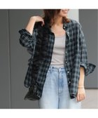 【ジャーナルスタンダード レリューム/JOURNAL STANDARD relume】の《追加》コットンローンチェックオーバーサイズシャツ グリーン|ID: prp329100004556747 ipo3291000000032627547