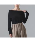 【デミルクス ビームス/Demi-Luxe BEAMS】の【5/15新規値下げ】【ビームスの百名品】オフショルダー プルオーバーニット BLACK|ID: prp329100004556753 ipo3291000000032254718
