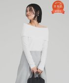 【デミルクス ビームス/Demi-Luxe BEAMS】の【5/15新規値下げ】【ビームスの百名品】オフショルダー プルオーバーニット WHITE|ID: prp329100004556753 ipo3291000000032254719