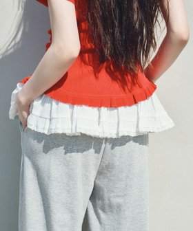 【ヘザー/Heather】のレイヤードフリルミニスカート 人気、トレンドファッション・服の通販 founy(ファニー) ファッション Fashion レディースファッション WOMEN スカート Skirt ミニスカート Mini Skirts おすすめ Recommend デニム Denim バランス Balance フリル Frills ボトム Bottom ミニスカート Mini Skirt |ID:prp329100004556946
