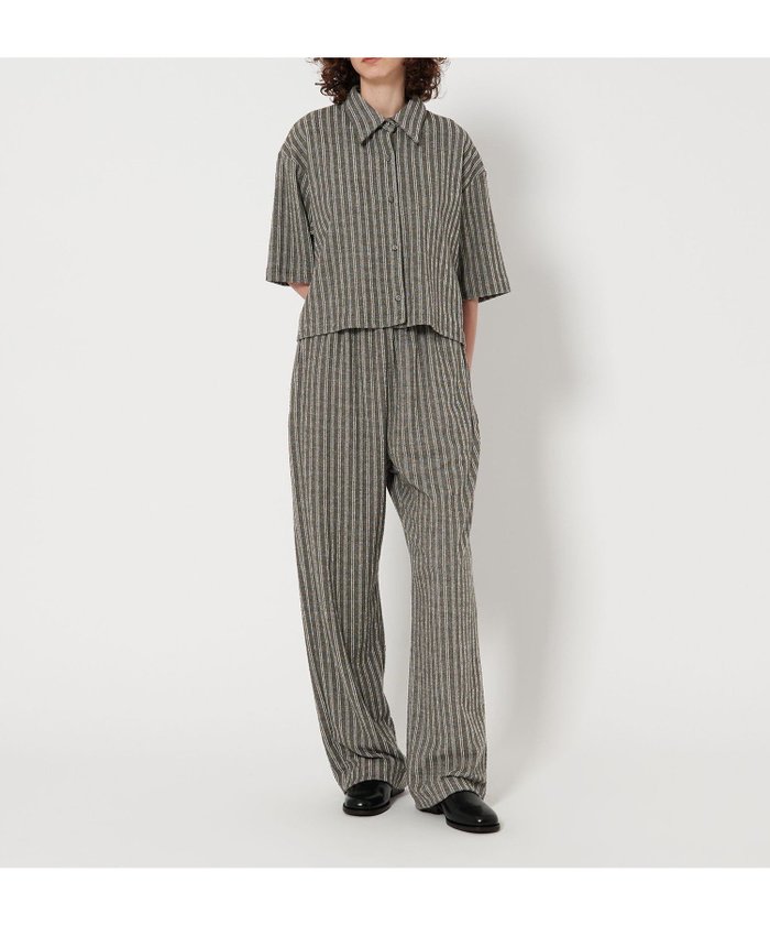 【ビューティ&ユース ユナイテッドアローズ/BEAUTY&YOUTH / UNITED ARROWS】の6(ROKU) パイル ストライプ パンツ インテリア・キッズ・メンズ・レディースファッション・服の通販 founy(ファニー) https://founy.com/ ファッション Fashion レディースファッション Fashion for Women パンツ Pants & Trousers アウトドア Outdoor Clothing ストライプ Stripe, Striped Pattern ビーチ Beach, Seaside リラックス Relax, Relaxed Fit 夏 Summer |ID: prp329100004556970 ipo3291000000032755630