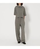 【ビューティ&ユース ユナイテッドアローズ/BEAUTY&YOUTH / UNITED ARROWS】の6(ROKU) パイル ストライプ パンツ MD.GRAY|ID: prp329100004556970 ipo3291000000032755631