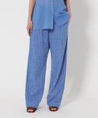 【ビューティ&ユース ユナイテッドアローズ/BEAUTY&YOUTH / UNITED ARROWS】の6(ROKU) パイル ストライプ パンツ COBALT|ID: prp329100004556970 ipo3291000000032755632