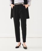 【アンタイトル/UNTITLED】の【通勤スーツ】タックテーパードパンツ 人気、トレンドファッション・服の通販 founy(ファニー) ファッション Fashion レディースファッション WOMEN パンツ Pants スーツ Suits スーツパンツ Pantsuit ストレッチ Stretch スーツ Suit セットアップ Set Up ダブル Double ドレープ Drape ポケット Pocket 定番 Standard ビジネス 仕事 通勤 Business thumbnail ブラック|ID: prp329100004556978 ipo3291000000032289503