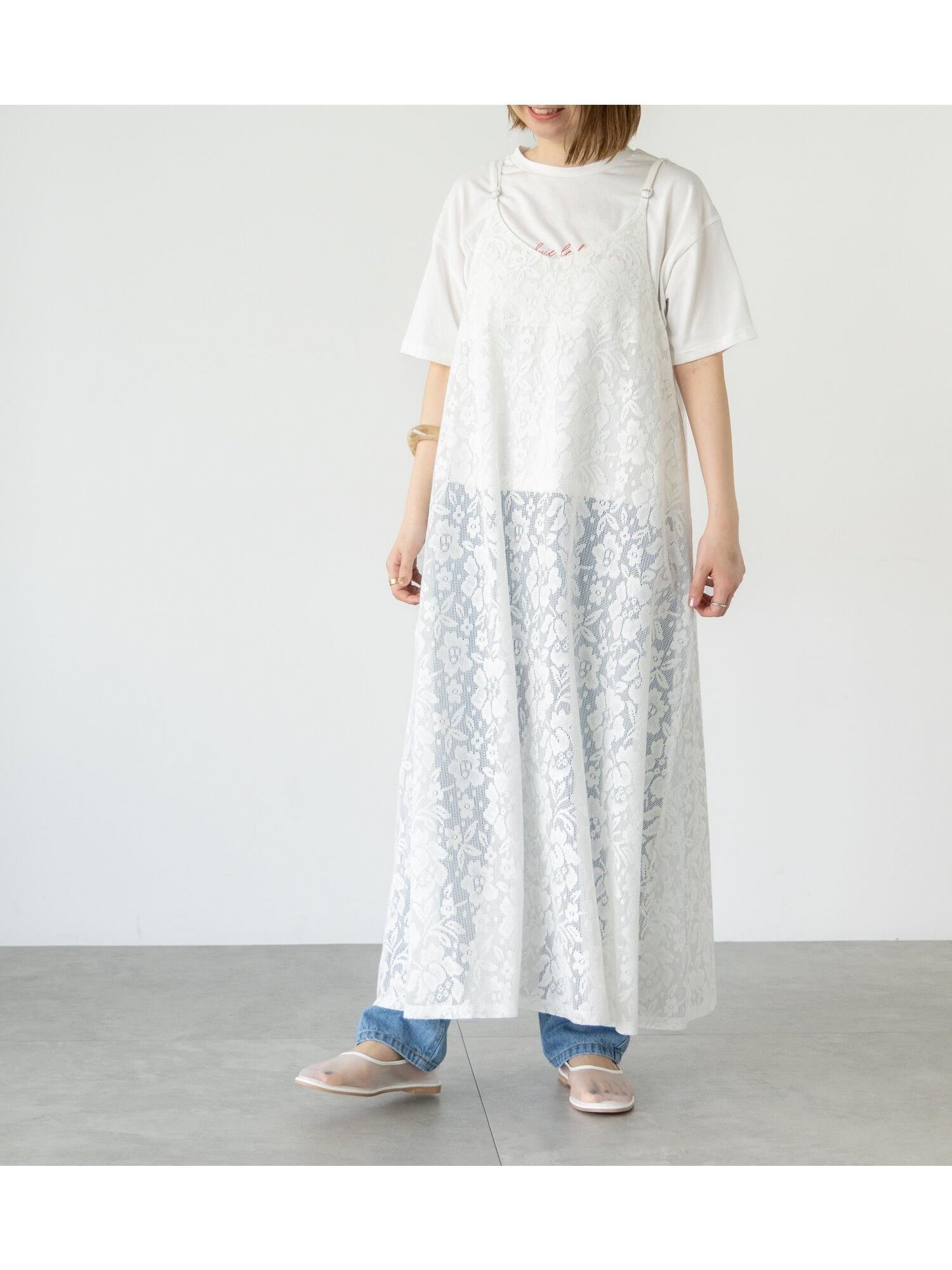 【テチチ/Te chichi】の総レースキャミワンピース 人気、トレンドファッション・服の通販 founy(ファニー) 　ファッション　Fashion　レディースファッション　WOMEN　ワンピース　Dress　キャミワンピース　No Sleeve Dresses　おすすめ　Recommend　キャミワンピース　Cami Dress　レース　Race　 other-1|ID: prp329100004557001 ipo3291000000032210631