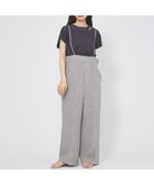 【アバハウスマヴィ/abahouse mavie】の【セットアップ対応】ライトツイードサスペンダーパンツ グレージュ|ID: prp329100004557010 ipo3291000000032210781