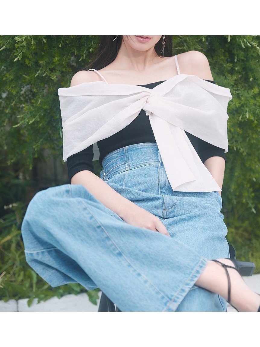 【フレイ アイディー/FRAY I.D】のハイウエストバックルデニムパンツ 人気、トレンドファッション・服の通販 founy(ファニー) 　ファッション　Fashion　レディースファッション　WOMEN　パンツ　Pants　デニムパンツ　Denim Pants　バッグ　Bag　デニム　Denim　ポケット　Pocket　ワイド　Wide　エレガント 上品　Elegant　定番　Standard　 other-1|ID: prp329100004557014 ipo3291000000032298353