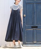 【アールピーエス/rps】のレーヨン麻キャミワンピース ネイビー|ID: prp329100004557015 ipo3291000000032729097