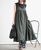 【アールピーエス/rps】のレーヨン麻キャミワンピース カーキ|ID: prp329100004557015 ipo3291000000032729101