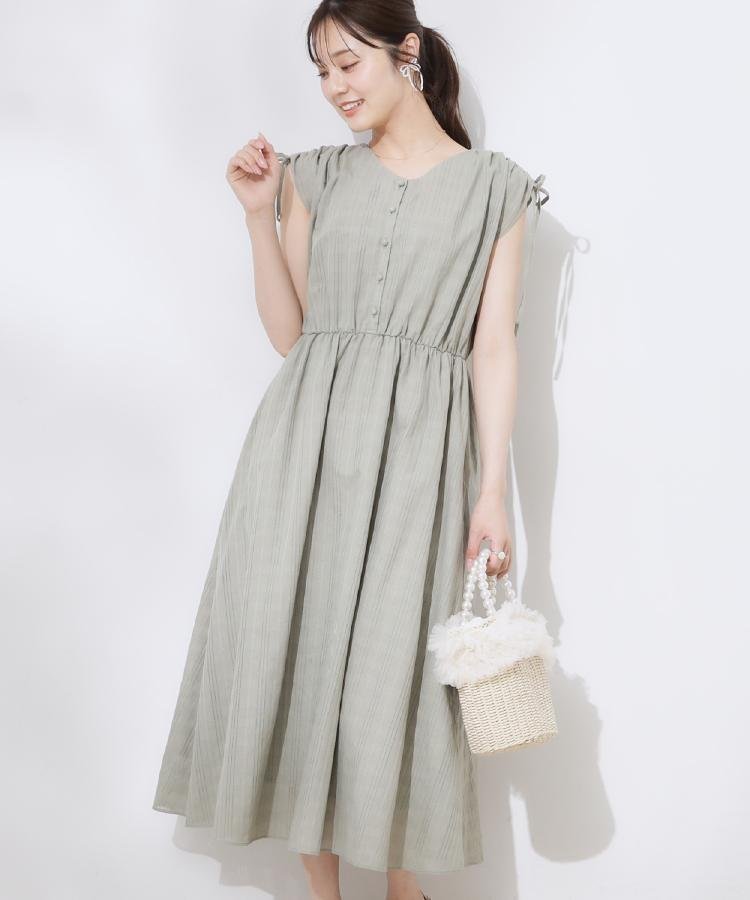 【クチュール ブローチ/Couture Brooch】の【前後2WAY】カラミチェック サマードレス 人気、トレンドファッション・服の通販 founy(ファニー) 　ファッション　Fashion　レディースファッション　WOMEN　ワンピース　Dress　ドレス　Party Dresses　サマー　Summer　チェック　Check　ドレス　Dress　ノースリーブ　No Sleeve　フレンチ　French　ポケット　Pocket　夏　Summer　 other-1|ID: prp329100004557024 ipo3291000000032300571
