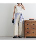 【ディスコート/Discoat】の【WEB限定】コットンツイルサロペット アイボリー|ID: prp329100004557042 ipo3291000000032211105