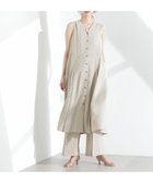 【ナノ ユニバース/nano universe】のメランジドライ ベルト付きVネックワンピース 人気、トレンドファッション・服の通販 founy(ファニー) ファッション Fashion レディースファッション WOMEN ワンピース Dress ベルト Belts 春 Spring ギャザー Gather サンダル Sandals ストレッチ Stretch セットアップ Set Up ノースリーブ No Sleeve フラット Flat フロント Front ベーシック Basic 半袖 Short Sleeve メランジ Melange S/S・春夏 Ss・Spring/Summer 夏 Summer エレガント 上品 Elegant 2025年 2025 2025春夏・S/S Ss,Spring/Summer,2025 thumbnail ライトベージュ1|ID: prp329100004557078 ipo3291000000032369825