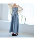 【ミスティ ウーマン/mysty woman】のセットアップライクキャミワンピース 人気、トレンドファッション・服の通販 founy(ファニー) ファッション Fashion レディースファッション Ladies' Fashion Online ワンピース Dress キャミワンピース No Sleeve Dresses おすすめ Recommend カーディガン Cardigan キャミワンピース Cami Dress セットアップ Set Up フレア Flare 冬 Winter 春 Spring thumbnail グレー15|ID: prp329100004557109 ipo3291000000032640966