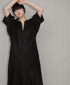 【アダム エ ロペ/ADAM ET ROPE'】の【WEB限定】・【新色追加】リネンボリュームスリーブワンピース 人気、トレンドファッション・服の通販 founy(ファニー) ファッション Fashion レディースファッション WOMEN ワンピース Dress 春 Spring 洗える Washable シェイプ Shape ドレープ Drape 定番 Standard 人気 Popularity バランス Balance フレア Flare フロント Front リネン Linen ロング Long S/S・春夏 Ss・Spring/Summer 夏 Summer 2025年 2025 2025春夏・S/S Ss,Spring/Summer,2025 thumbnail ブラック(01)|ID: prp329100004557137 ipo3291000000032415079