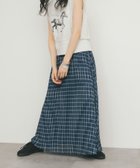 【ケービーエフ/KBF / URBAN RESEARCH】のシアーチェックプリーツスカート NAVY|ID: prp329100004557141 ipo3291000000032265232