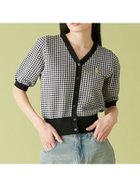 【リリーブラウン/Lily Brown】の【WEB限定カラー】Lily Bearハーフスリーブカーディガン 人気、トレンドファッション・服の通販 founy(ファニー) ファッション Fashion レディースファッション WOMEN トップス・カットソー Tops/Tshirt カーディガン Cardigans thumbnail CHECK[931]|ID: prp329100004557172 ipo3291000000032294620