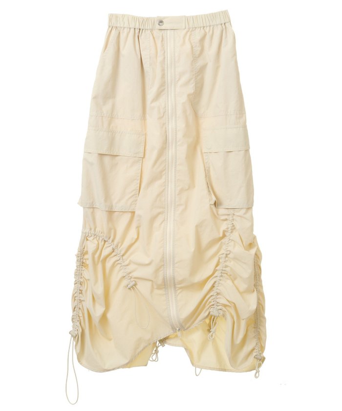 【キャンディストリッパー/Candy Stripper】のDRAWSTRING NYLON SKIRT インテリア・キッズ・メンズ・レディースファッション・服の通販 founy(ファニー) https://founy.com/ ファッション Fashion レディースファッション WOMEN スカート Skirt タフタ Taffeta ドローコード Draw Cord |ID: prp329100004557180 ipo3291000000032393638