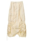 【キャンディストリッパー/Candy Stripper】のDRAWSTRING NYLON SKIRT IVORY|ID: prp329100004557180 ipo3291000000032393640
