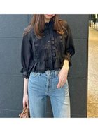 【スナイデル/SNIDEL】のコットンボイルブラウス BLK[009]|ID: prp329100004557199 ipo3291000000032687494