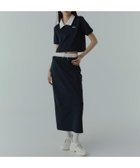 【エイミーイストワール/eimy istoire】のハーフジップトップスストレートスカートSETUP 人気、トレンドファッション・服の通販 founy(ファニー) ファッション Fashion レディースファッション WOMEN セットアップ Setup トップス Tops スカート Skirt クラシック Classic クロップド Cropped コンパクト Compact シンプル Simple スニーカー Sneakers スポーティ Sporty セットアップ Set Up デニム Denim ロング Long thumbnail NAVY|ID: prp329100004557209 ipo3291000000032277293