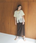 【エヌ ナチュラルビューティーベーシック/N.Natural Beauty basic】のウエストダーツタイトスカート ブラウン|ID: prp329100004557212 ipo3291000000032668817