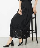 【ミッシェルクラン/MICHEL KLEIN】のセットアップ対応 コットンスカラップレーススカート ブラック|ID: prp329100004557250 ipo3291000000032213867