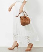 【ミッシェルクラン/MICHEL KLEIN】のセットアップ対応 コットンスカラップレーススカート ホワイト|ID: prp329100004557250 ipo3291000000032213869