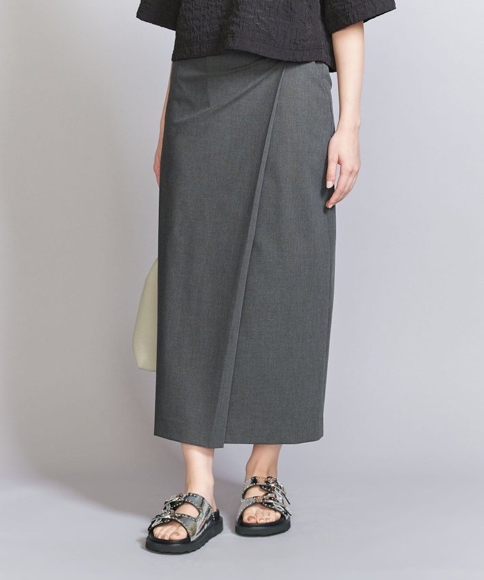 【ビューティ&ユース ユナイテッドアローズ/BEAUTY&YOUTH / UNITED ARROWS】のラップ タイトスカート インテリア・キッズ・メンズ・レディースファッション・服の通販 founy(ファニー) https://founy.com/ ファッション Fashion レディースファッション WOMEN スカート Skirt おすすめ Recommend カーディガン Cardigan コンパクト Compact ショート Short スタイリッシュ Stylish タイトスカート Tight Skirt パーカー Hoodie フェミニン Feminine ポケット Pocket マニッシュ Mannish ラップ Wrap リブニット Rib Knit ヴィンテージ Vintage |ID: prp329100004557262 ipo3291000000032415998