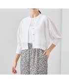 【アナイ/ANAYI】のLUREX ドルマンボレロ カーディガン 人気、トレンドファッション・服の通販 founy(ファニー) ファッション Fashion レディースファッション Fashion for Women トップス・カットソー Cut & Sew Tops カーディガン・羽織り Layered Style Cardigans アンサンブル Ensemble Set イタリア Italy インナー Innerwear 秋 Autumn カーディガン Cardigan, Knitwear シルバー Silver, Metallic Silver スマート Smart, Elegant ノースリーブ Sleeveless, No-Sleeve ロング Long, Long-Length 再入荷 Restock / Back in Stock 夏 Summer thumbnail white|ID: prp329100004557269 ipo3291000000032744341