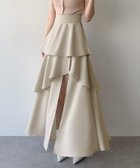 【ジュノア/JUNOAH】のmipiarl ハイウエストスリットティアードパンツスカート 人気、トレンドファッション・服の通販 founy(ファニー) ファッション Fashion レディースファッション Ladies' Fashion Online スカート Skirt thumbnail アイボリー|ID: prp329100004557309 ipo3291000000032698597