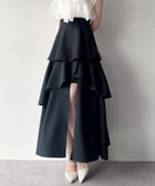 【ジュノア/JUNOAH】のmipiarl ハイウエストスリットティアードパンツスカート 人気、トレンドファッション・服の通販 founy(ファニー) ファッション Fashion レディースファッション Ladies' Fashion Online スカート Skirt thumbnail ネイビー|ID: prp329100004557309 ipo3291000000032698599