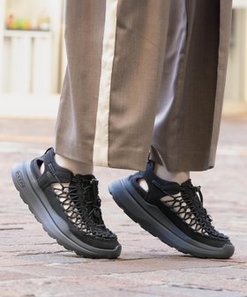 【キーン/KEEN】のWOMEN UNEEK WK レディース ユニーク ダブルケー 人気、トレンドファッション・服の通販 founy(ファニー) ファッション Fashion レディースファッション Ladies' Fashion Online アウトドア Outdoor クッション Cushion 軽量 Lightweight サンダル Sandals スニーカー Sneakers スリッポン Slip-Ons フィット Fit プレート Plate ラウンド Round 旅行 Travel |ID:prp329100004557314