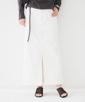 【アンタイトル/UNTITLED】のセミタイトデニムスカート 人気、トレンドファッション・服の通販 founy(ファニー) ファッション Fashion レディースファッション Fashion for Women スカート Skirts デニムスカート・カジュアルスカート Denim Skirts シンプル Simple, Minimal スリット Slit, Slit Detail デニム Denim, Jeans Material バランス Balance, Style Balance フロント Front, Front Design ブリーチ Bleach, Washed Finish ベーシック Basic, Essential ポケット Pocket, Pocket Detail マキシ Maxi, Full Length リメイク Remake, Reconstructed ヴィンテージ Vintage Style |ID:prp329100004557336